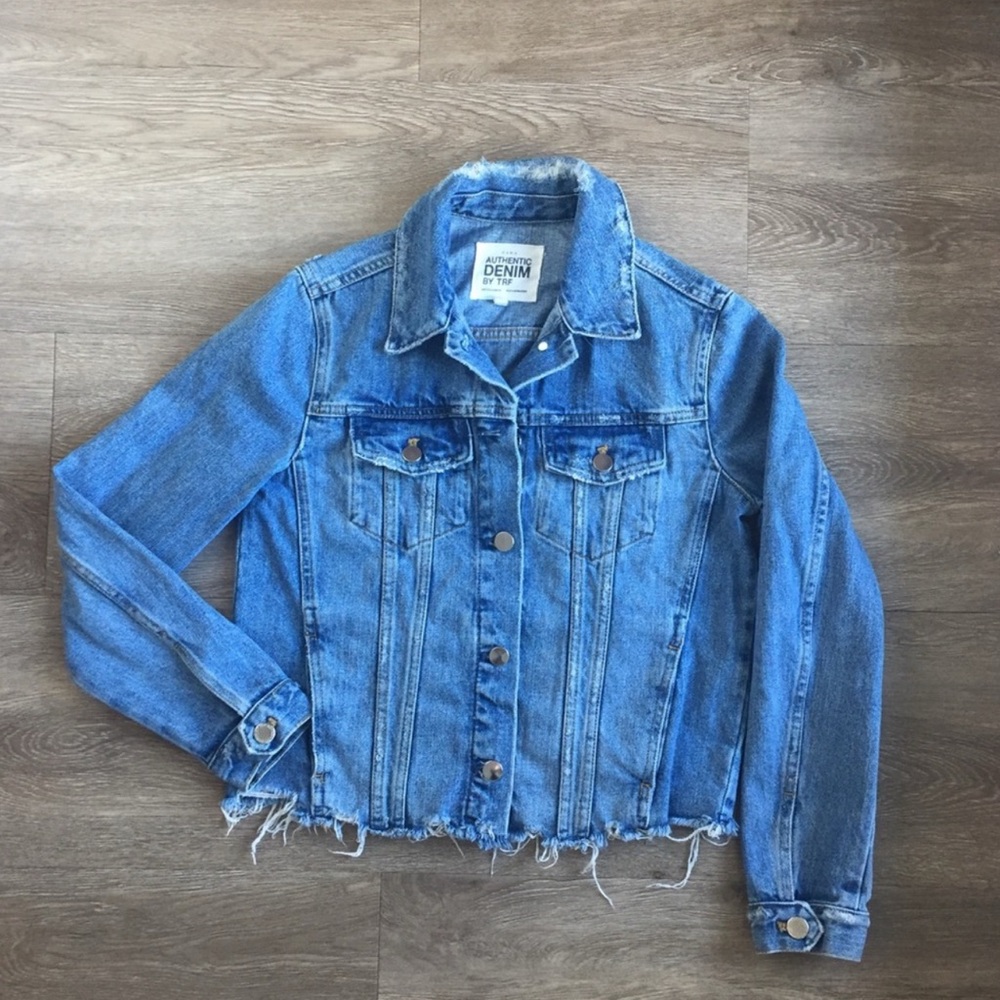 Zara Authentic Denim Jacket by TRF